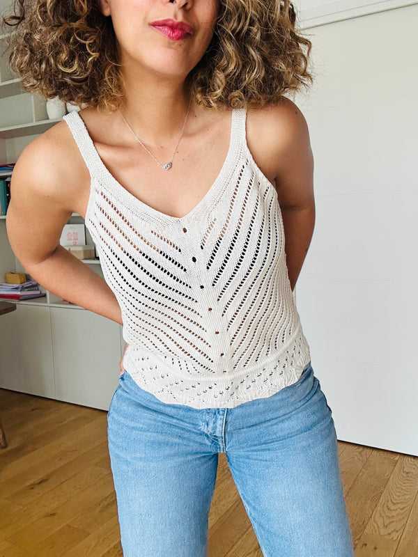 Débardeur Lila - Beige