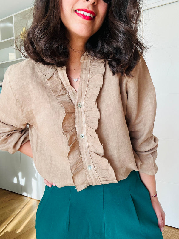 Blouse Laura - Cappuccino