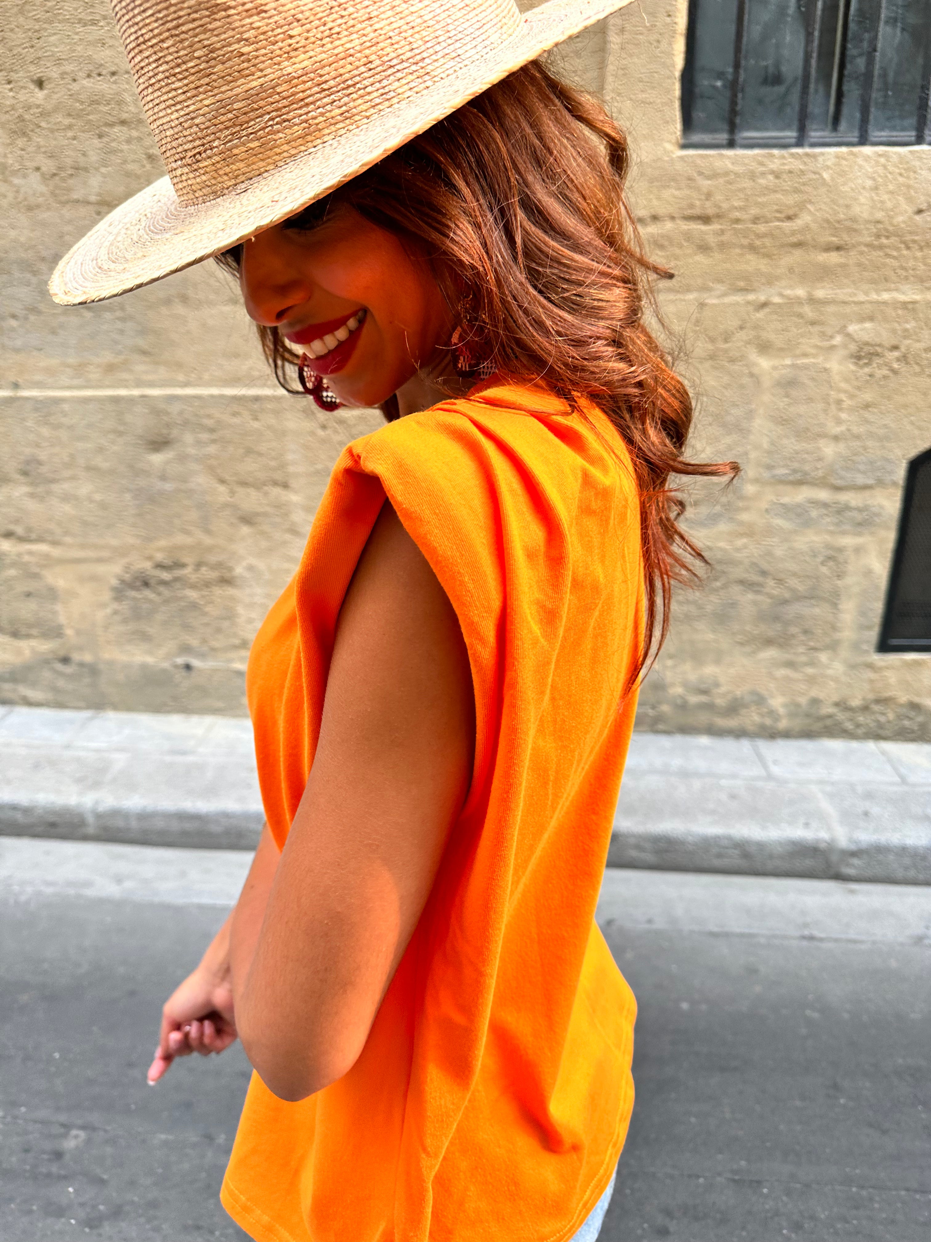 Diego T-shirt - Orange