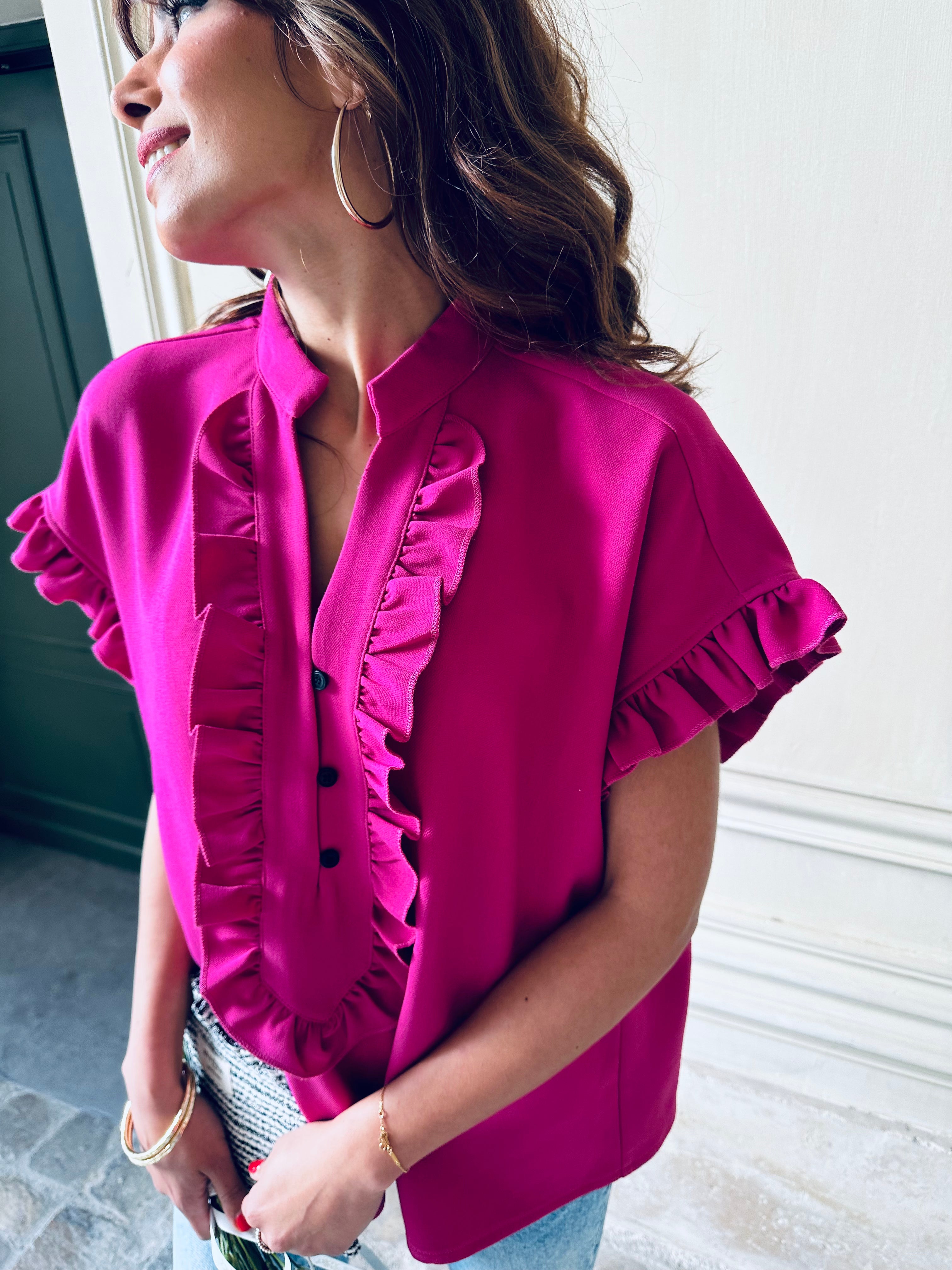 Blouse Lily - Rose