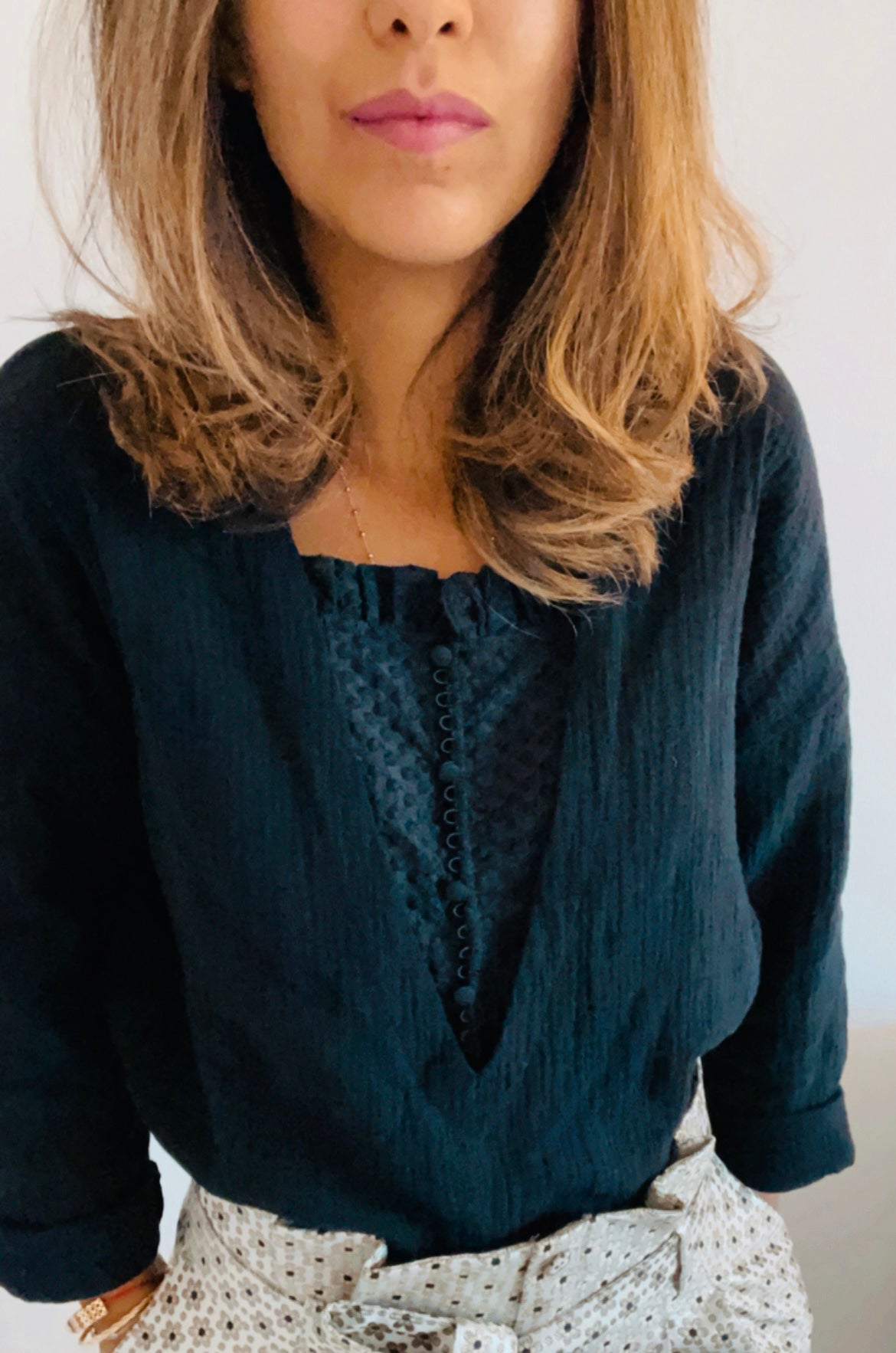 Love Blouse - Black