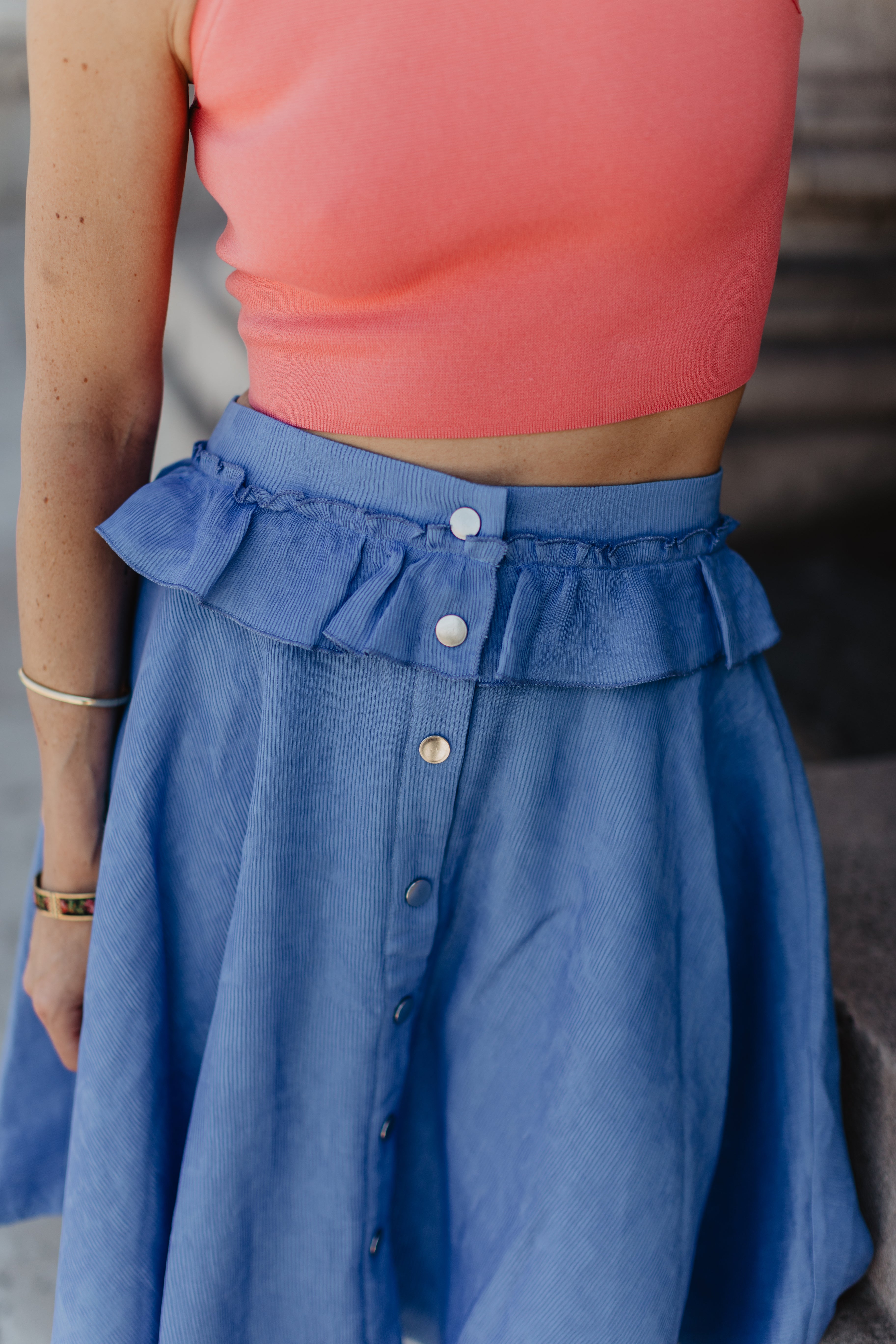 Liza Skirt - Blue